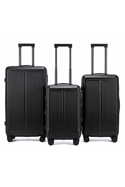 Tereplus طقم حقائب سفر من ثلاث قطع بتصميم صندوقي من FLIEGER (20/24/28 بوصة)، ...