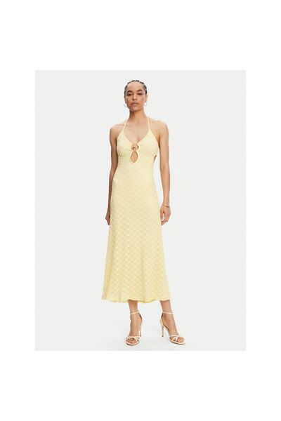 Bardot Rochie de cocktail pentru femei 59904DB1 Galben