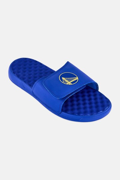 iSlide Men Golden State Warriors Primary Slip On Slides, Blue