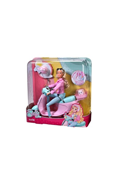 Steffi Love Doll Top Bottom Set on scooter with accessories