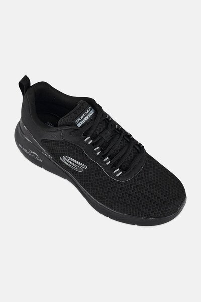 SKECHERS Men Skech-Air Dynamight 2,0 - Durron Lace Up Running Shoes, Black