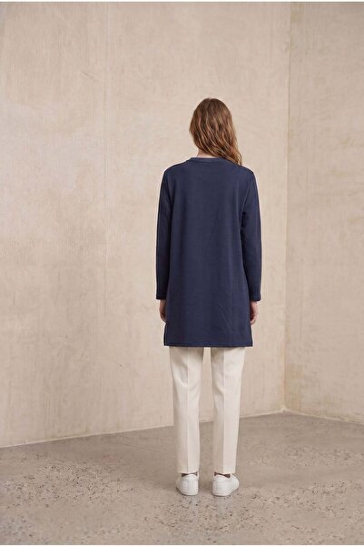 KADO OUTLET Women's Tunic with Asymmetrical Stitching Detail