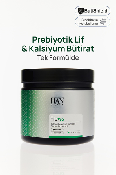 Han Organic Fibrio Prebiyotik Lif & Sindirim Enzimleri | İnulin Psyllium Mori...