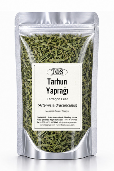 TOS The Organic Spices Tarhun Yaprağı 100 gr (1. Kalite) Artemisia dracunculu...