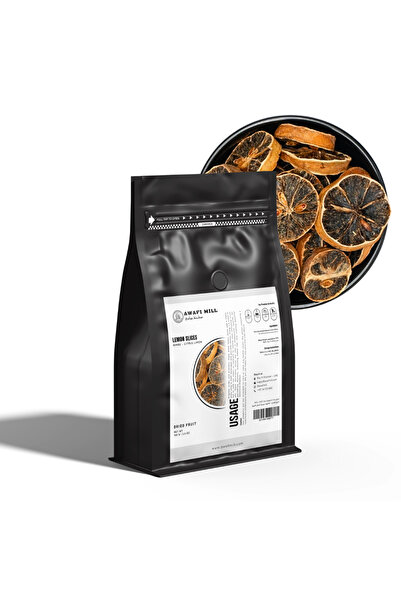 AWAFI MILL Dried Lime Slices - 100g | Dehydrated Citrus Wheels
