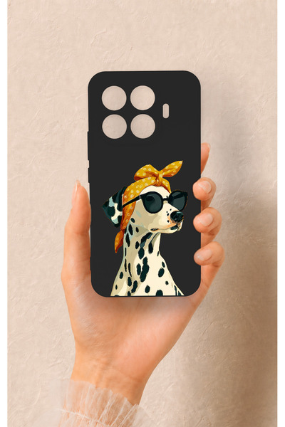 Vip Case حافظة سيليكون بنمط دالماتياني رائعة متوافقة مع هاتف Mi 17T Pro 5G