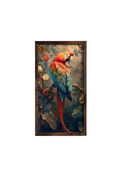 OEM Tablou decorativ înrămat din MDF 25x50x3.5 cm, MDF de 3mm, ramă din lemn ...