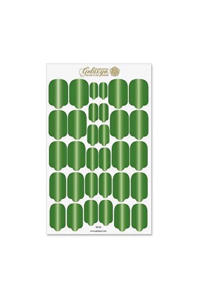 GELAXYO Nail Wraps - W05 - Dégradé Green