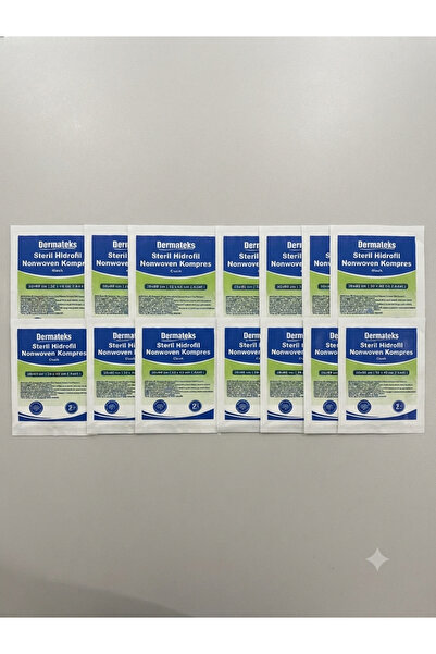 Genel Markalar Gazlı Bez Steril Hidrofil Nonwoven Kompres Klasik 30x80 cm 10 ...