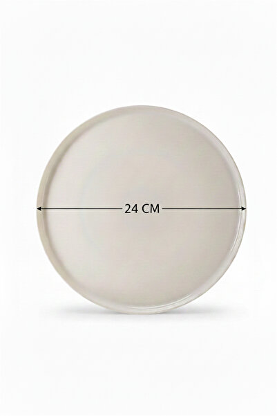 rinart Set of 6 Toledo Serving Plates 24cm Cream