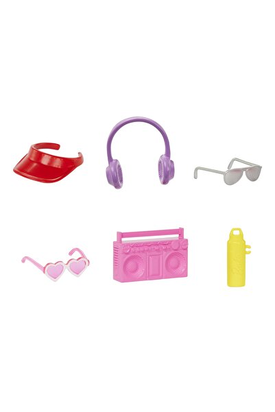 Barbie LALKA I KEN NA WROTKACH set de două păpuși + accesorii