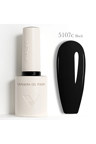 Venalisa Uv Led Kalıcı Oje 10 ml Hema Free TPO Free 5107 C Black Siyah
