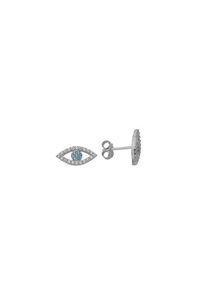 Mini Göz Küpe 718873 Silver