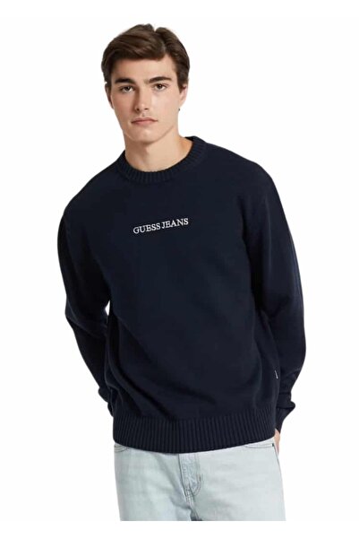 Guess Jeans Πλεκτή Μπλούζα M4BR31Z3HM1-A71W - Navy - l