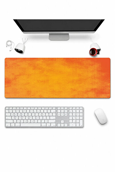 SonicTouch Mousepad pentru tastatură 32x70cm Textură apus de soare, fără cusă...