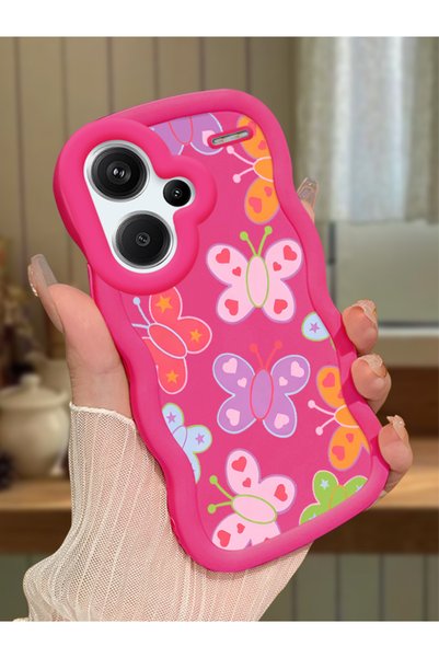 Hontinga Redmi Note 13 Pro Plus 5g Compatible Case with Camera Protector Red ...