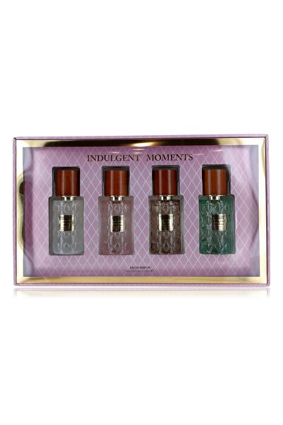 Indulgent Moments Set cadou de parfumuri pentru femei, 4 x 15 ml
