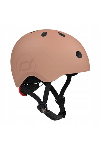 SCOOT AND RIDE Scoot & Ride Cască de protecție S-M pentru copii 3+ Mocha