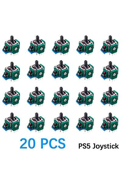 Choice1 20 PCS Original ALPS 3D Joystick for PS5 Gamepads, Replacement PS5 Sl...