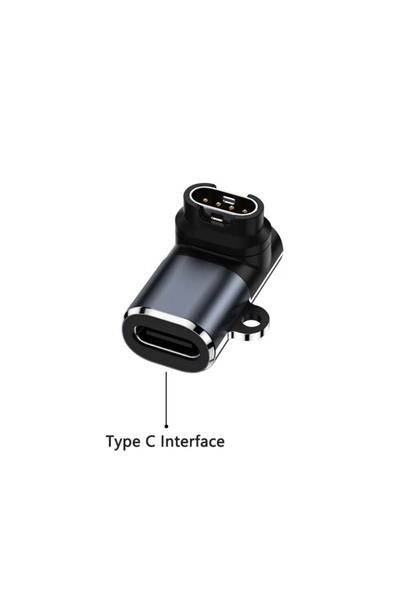 Choice1 Type-C T4 Type C/IOS to 4pin Charger Adapter Connector for Fenix 7/6/...