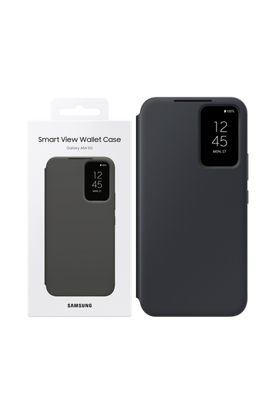 Samsung Galaxy Y Husă portofel Samsung Smart View pentru Galaxy A54 Negru