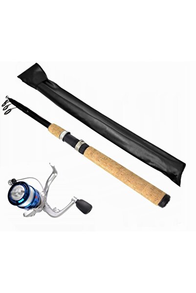 flamesan Set de pescuit Lansetă de pescuit Mars Tele Spinning 30-60G 210cm+ M...