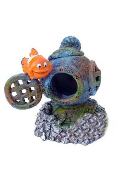 AQUA D'ELLA Clown Fish 10 Decoration for Aquariums 4x3.2x5cm