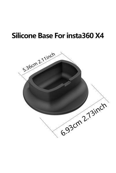 Choice حامل قاعدة سيليكون لكاميرا Insta360 X4 X5، ملحقات كاميرا الحركة Insta3...