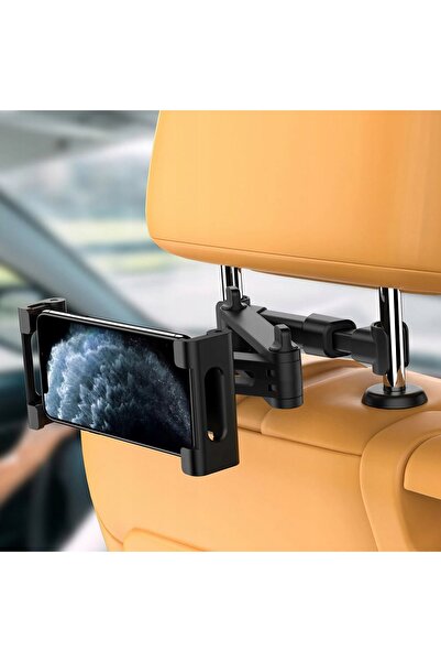 NO BRAND Suport auto pentru tabletă și telefon pe tetieră V3