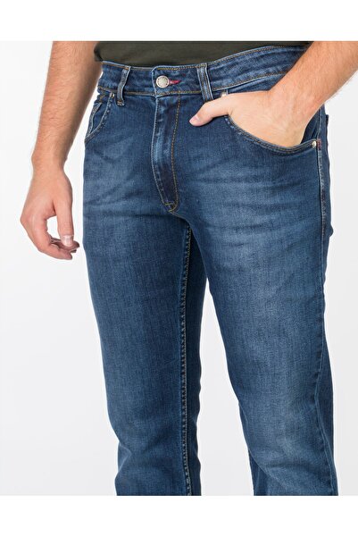 NO BRAND Blugi bărbați Texsas Jeans, croială dreaptă, albastru închis Hunter ...