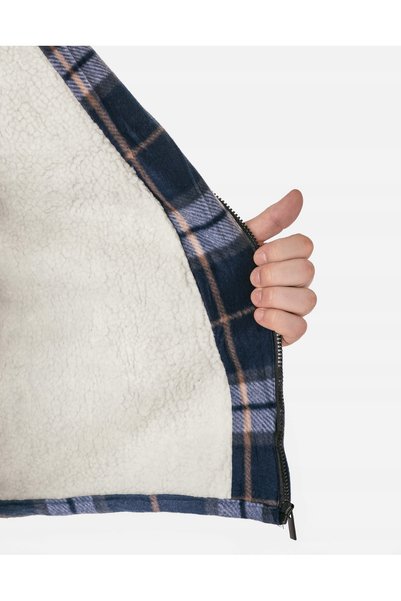 NO BRAND Bluză călduroasă tip hanorac din fleece pentru bărbați, termică exte...