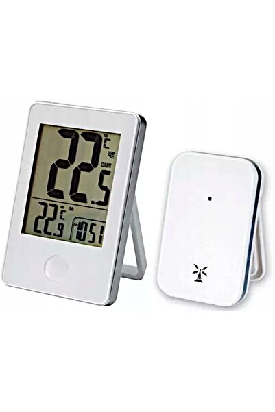 NO BRAND Terdens - termometru wireless - ceas - 2079