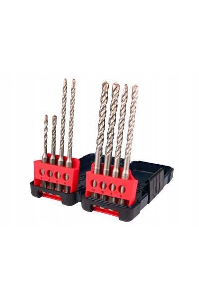 NO BRAND Set de 8 burghie SDS-plus plus-3 Bosch în casetă