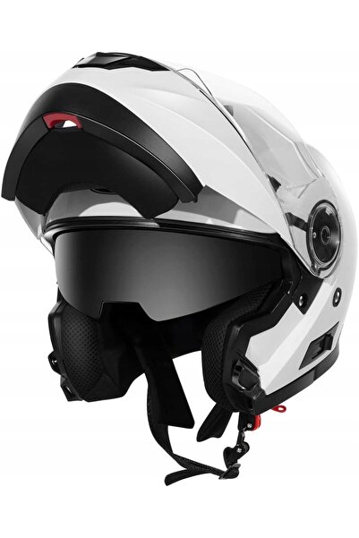 NO BRAND Casca de motocicletă YEMA YM-925 cu vizieră rabatabilă S 55-56 cm
