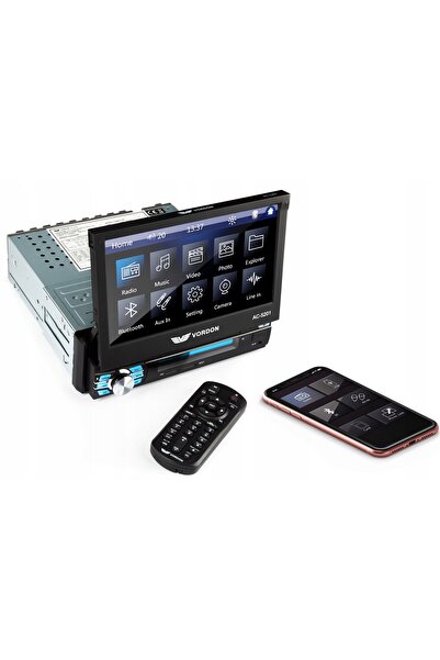 Vordon Radio auto 1DIN KENT 7 inci + CAMERĂ MARȘARIER