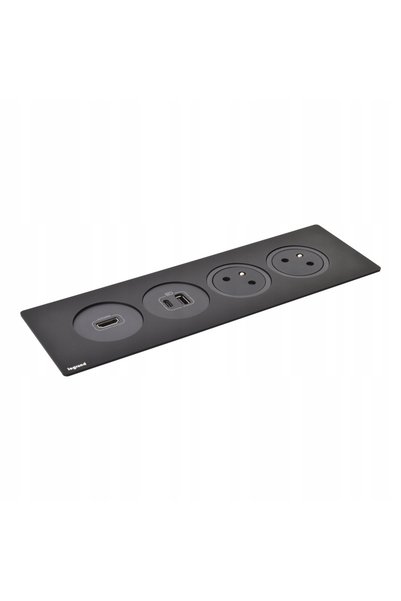 NO BRAND Priză mobilier DISQ'IN 2P+Z/USB Legrand 654740