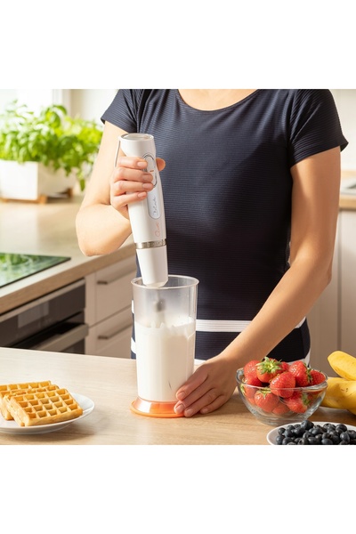 NO BRAND Blender de mână submersibil 800W Turbo Alb Sencor Shb 4378Wh
