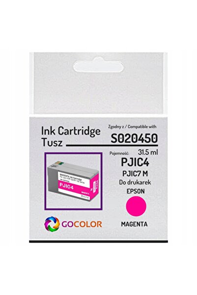 NO BRAND Noua cerneală magenta Pjic4 S020450 Pjic7M pentru Epson Discproducer...