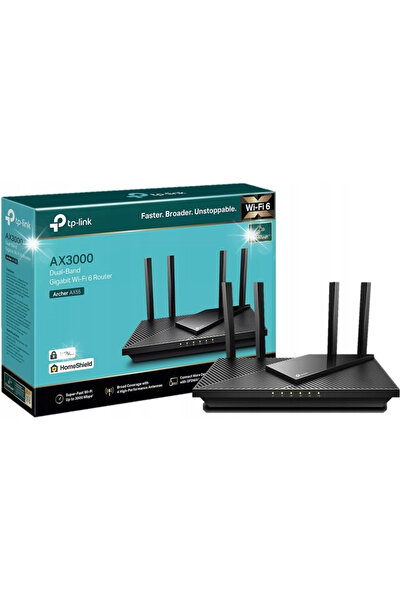 NO BRAND Router Wifi 6 Ax3000 Dual Band 4 porturi Gigabit USB 3.0