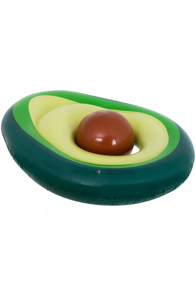 NO BRAND Saltea gonflabilă de înot Avocado cu sâmbure de avocado 150cm XL