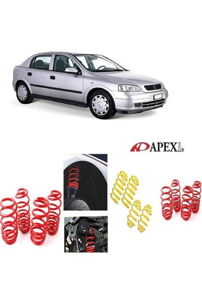 X POWER TUNİNG OPEL ASTR G 1998-2004 SEDAN H.B APEXİ 3.5 CM SPOR HELEZON YAY