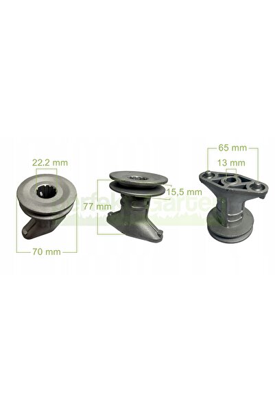 NO BRAND Suport pentru cuțite Ø22.2mm Viking Mb 443 443.1 448.0 448.1 Pc Pt T...