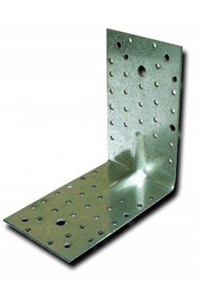 NO BRAND Colțar de îmbinare 125X125X80 Galvanizat 25 bucăți