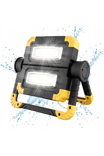 NO BRAND Lampă LED, Halogen, Proiector, Acumulator, De lucru