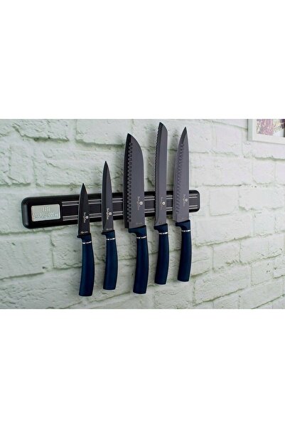 NO BRAND Set 6 cuțite de bucătărie cu mâner magnetic