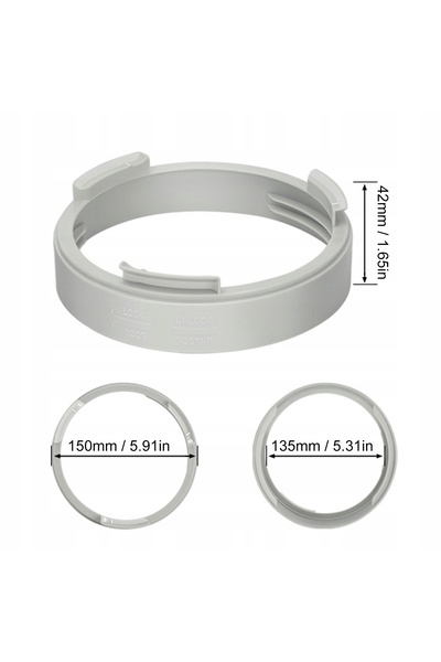 NO BRAND Adaptor conector furtun aer condiționat 150mm