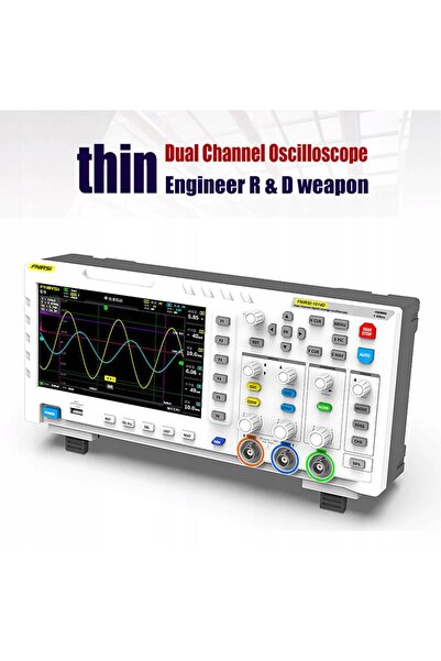 FNIRSI Osciloscop Digital 1013D - 2 Canale 100MHz, 1GSa/s, Ecran Tactil