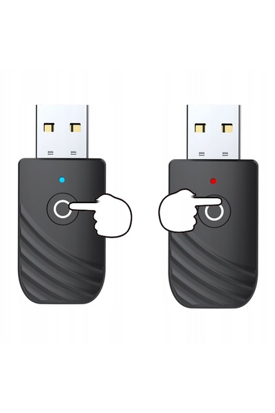NO BRAND Adaptor Bluetooth 3 în 1 Transmițător Receptor Aux 3.5mm USB 5.0