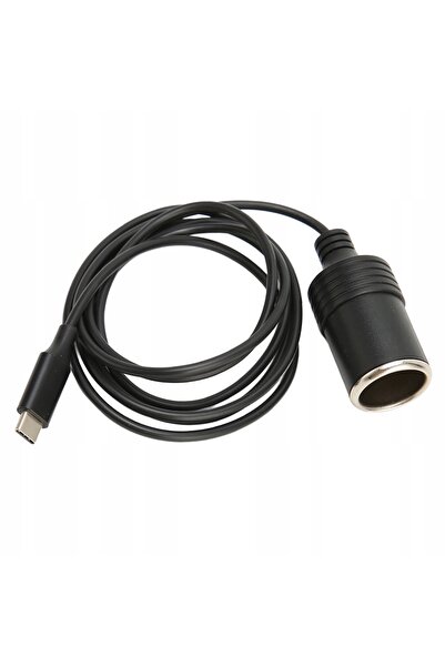 NO BRAND Cablu adaptor convertor USB C tată 5V 3A la priză brichetă auto 12V