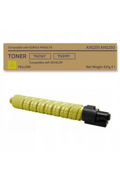 NO BRAND Cartuș de toner nou Tn216Y Tn319Y Tn-216Y pentru Konica Minolta Bizh...